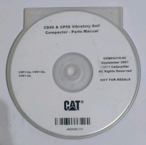 Caterpillar cat cs56 - caterpillar, cp56