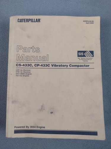Cat caterpillar parts manual - caterpillar,