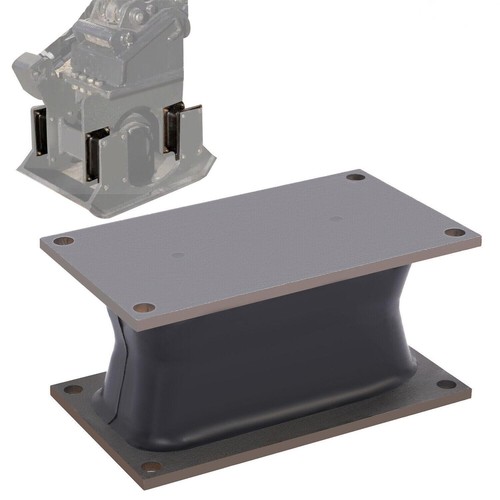 Vibratory compactor rubber - vibratory,